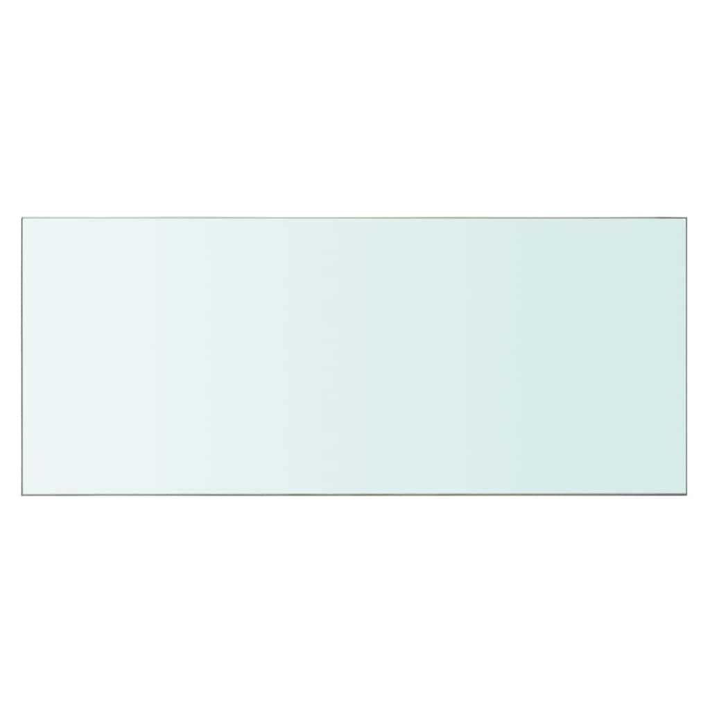 Hyllepanel klart glass 70x30 cm