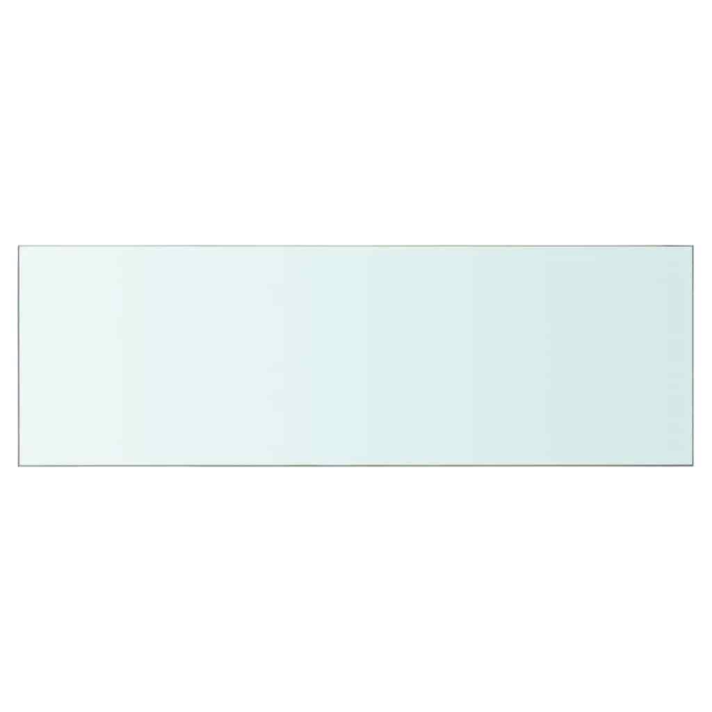 Hyllepanel klart glass 90x30 cm
