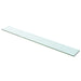 Hyllepanel klart glass 100x12 cm