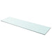 Hyllepanel klart glass 110x30 cm