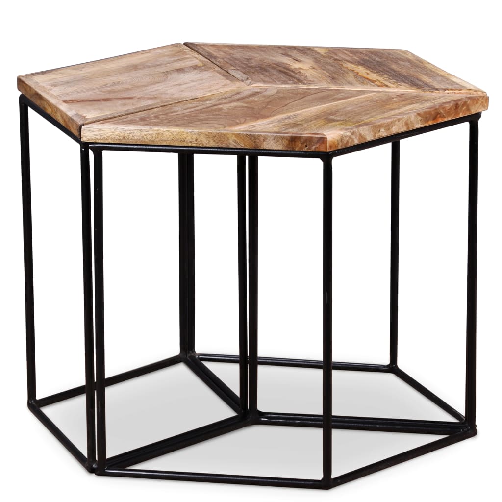 Salongbord heltre mango 56x48x40 cm