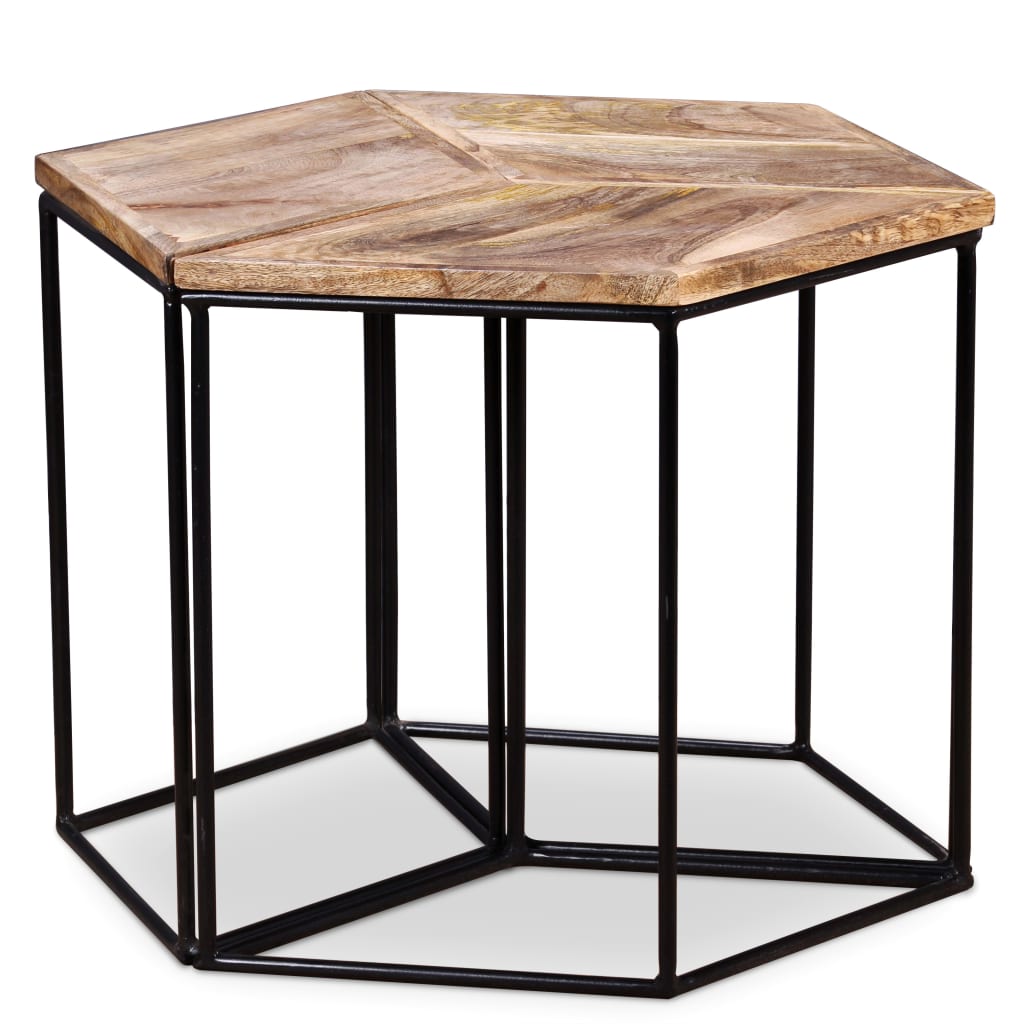 Salongbord heltre mango 56x48x40 cm