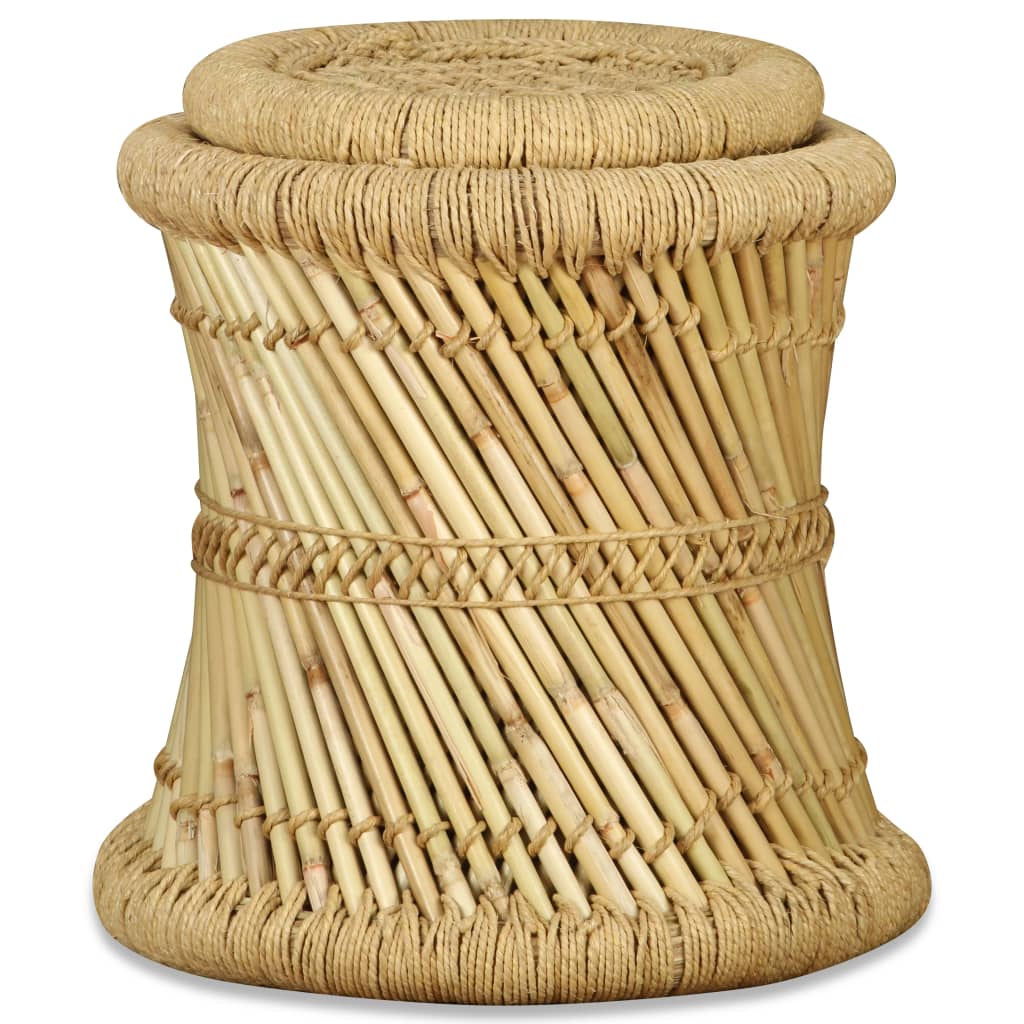Krakker 2 stk bambus og jute