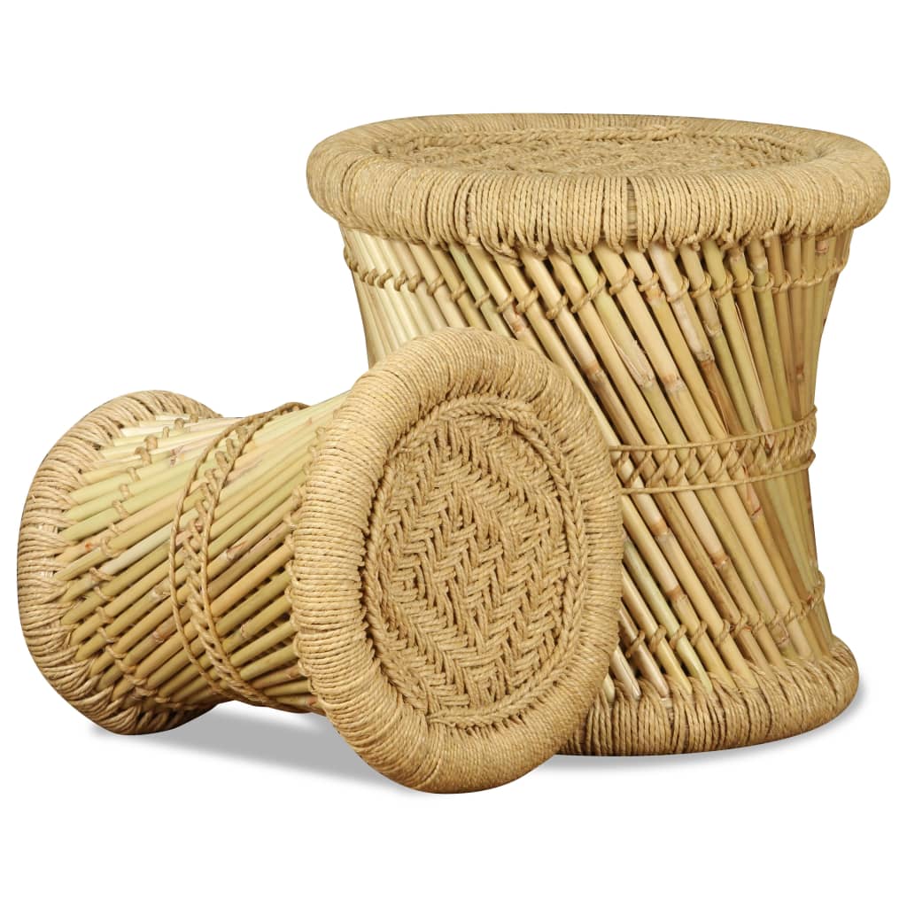 Krakker 2 stk bambus og jute