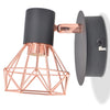 Vegglamper 2 stk med 2 LED-glødepærer 8 W
