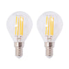 Vegglamper 2 stk med 2 LED-glødepærer 8 W