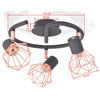 Taklampe med 3 LED-glødepærer 12 W