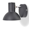 Vegglamper 2 stk for 2 pærer E27 svart og gull