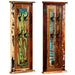 Knagghylle 2 stk gjennvunnet heltre 38x100 cm