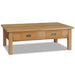 Salongbord massiv teak 100x60x35 cm