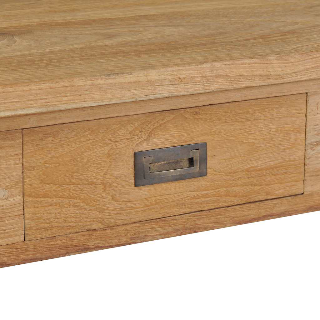 Salongbord massiv teak 100x60x35 cm
