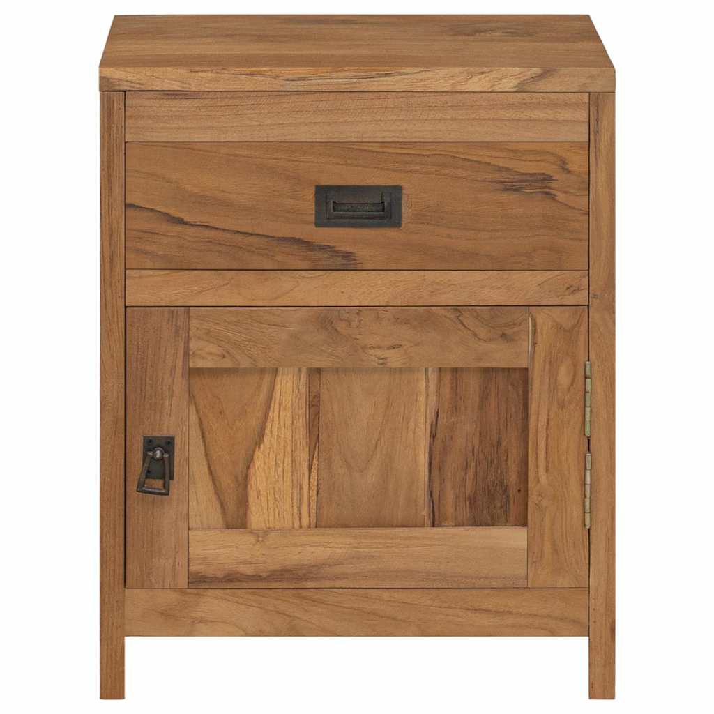 Nattbord massiv teak 40x30x50 cm