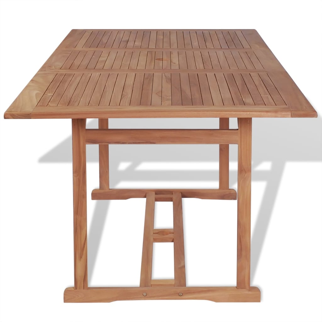 Hagebord 180x90x75 cm heltre teak