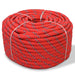 Båttau polypropylen 14 mm 50 m rød