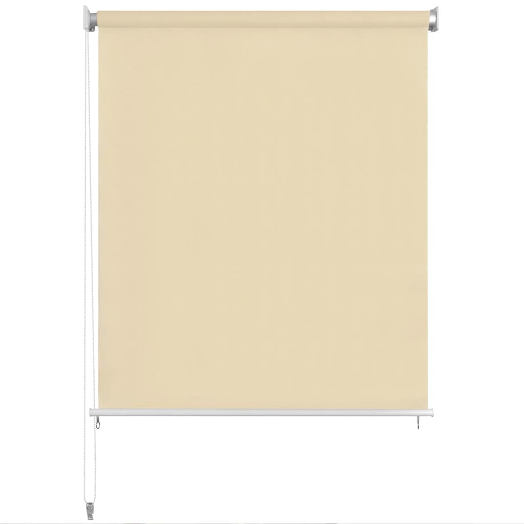 Utendørs rullegardin 200X230 cm krem