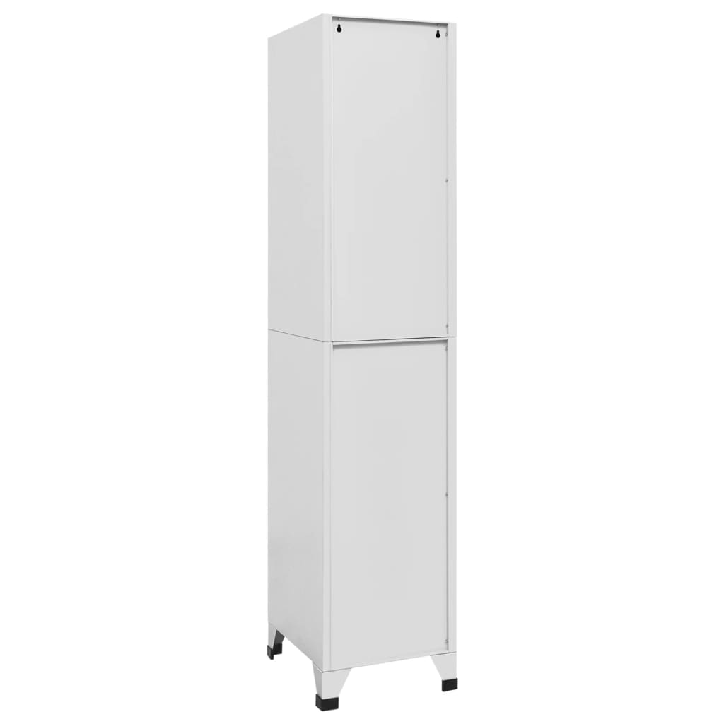 Garderobeskap med 2 rom 38x45x180 cm