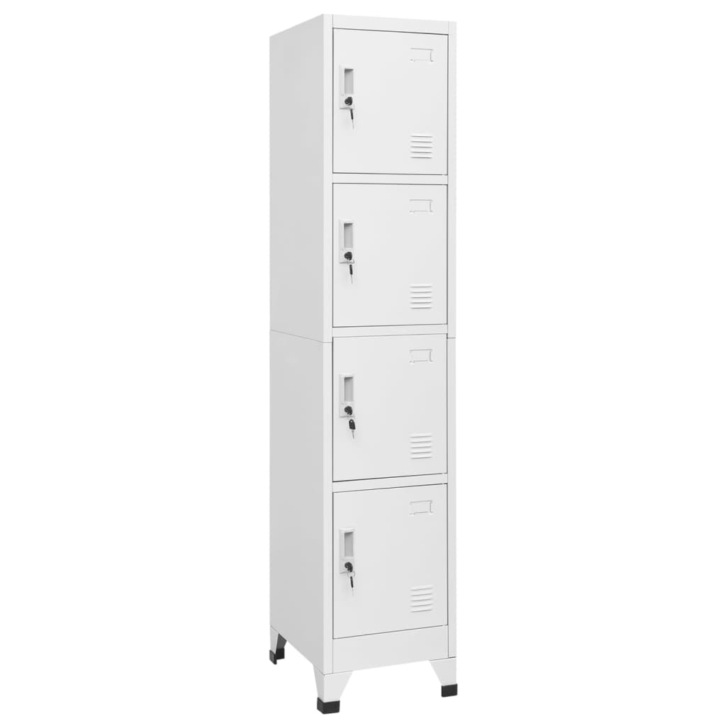 Garderobeskap med 4 rom 38x45x180 cm