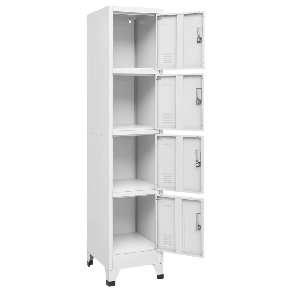 Garderobeskap med 4 rom 38x45x180 cm