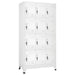 Garderobeskap med 12 rom 90x45x180 cm