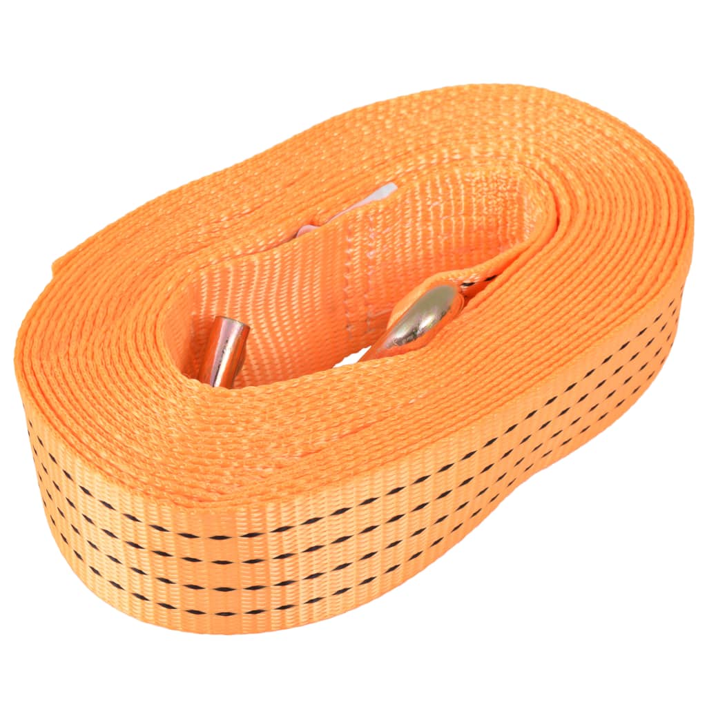 Jekkestropper med skralle 10 stk 2 tonn 8mx50mm oransje