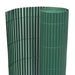 Dobbelsidet hagegjerde PVC 90x300 cm grønn