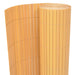 Dobbelsidet hagegjerde PVC 90x300 cm gul