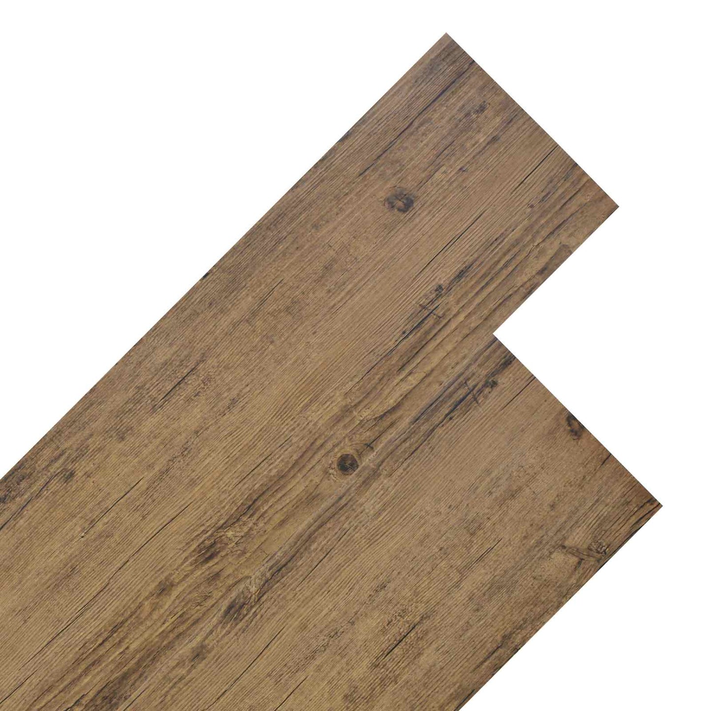 Gulvplanker 18 pcs Valnøtt Brun 5,26 m² PVC