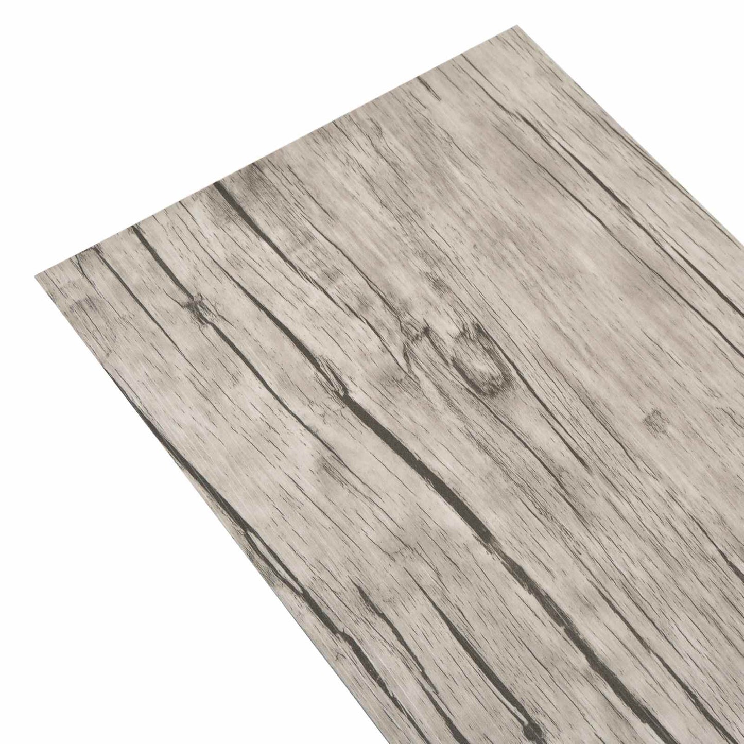 Gulvplanker 18 pcs Grå 5,26 m² PVC