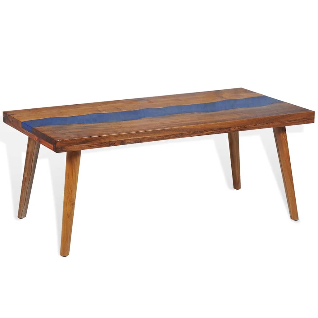 Salongbord Teak Harpiks 100x50x40 cm