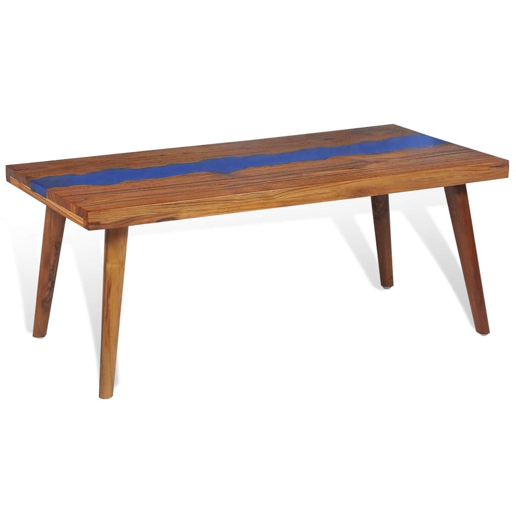 Salongbord Teak Harpiks 100x50x40 cm