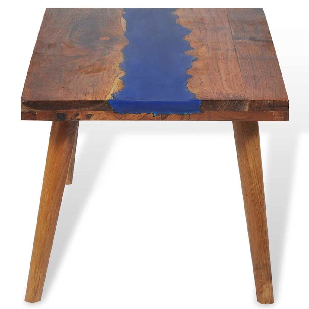 Salongbord Teak Harpiks 100x50x40 cm