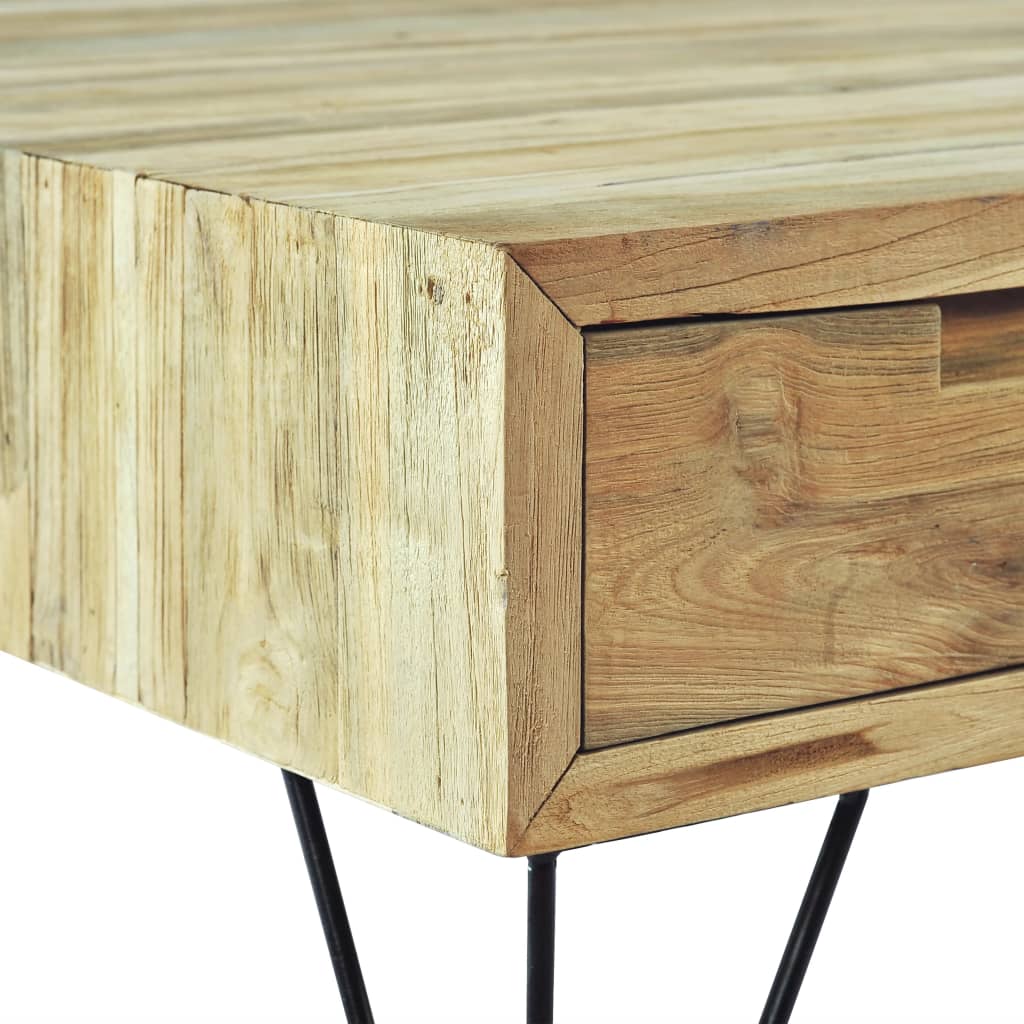 Salongbord 80x80x40 cm massiv teak