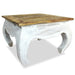 Sidebord heltre mahogni 50x50x35 cm