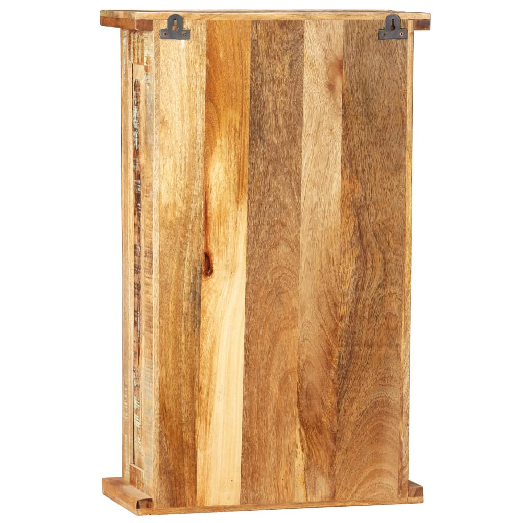 Veggkabinett gjenvunnet heltre 44x21x72 cm