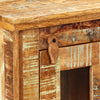 Veggkabinett gjenvunnet heltre 44x21x72 cm