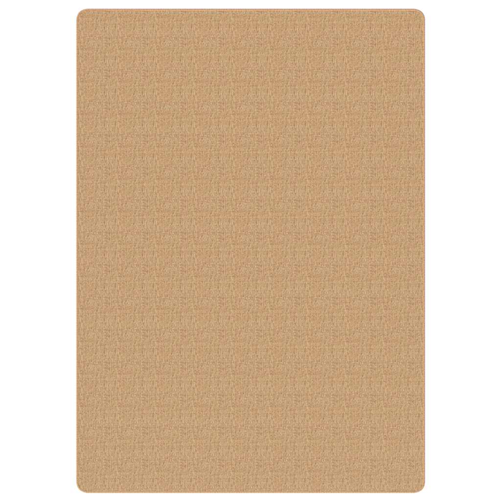 Juteteppe med lateksbakside 70x130 cm naturell vidaXL
