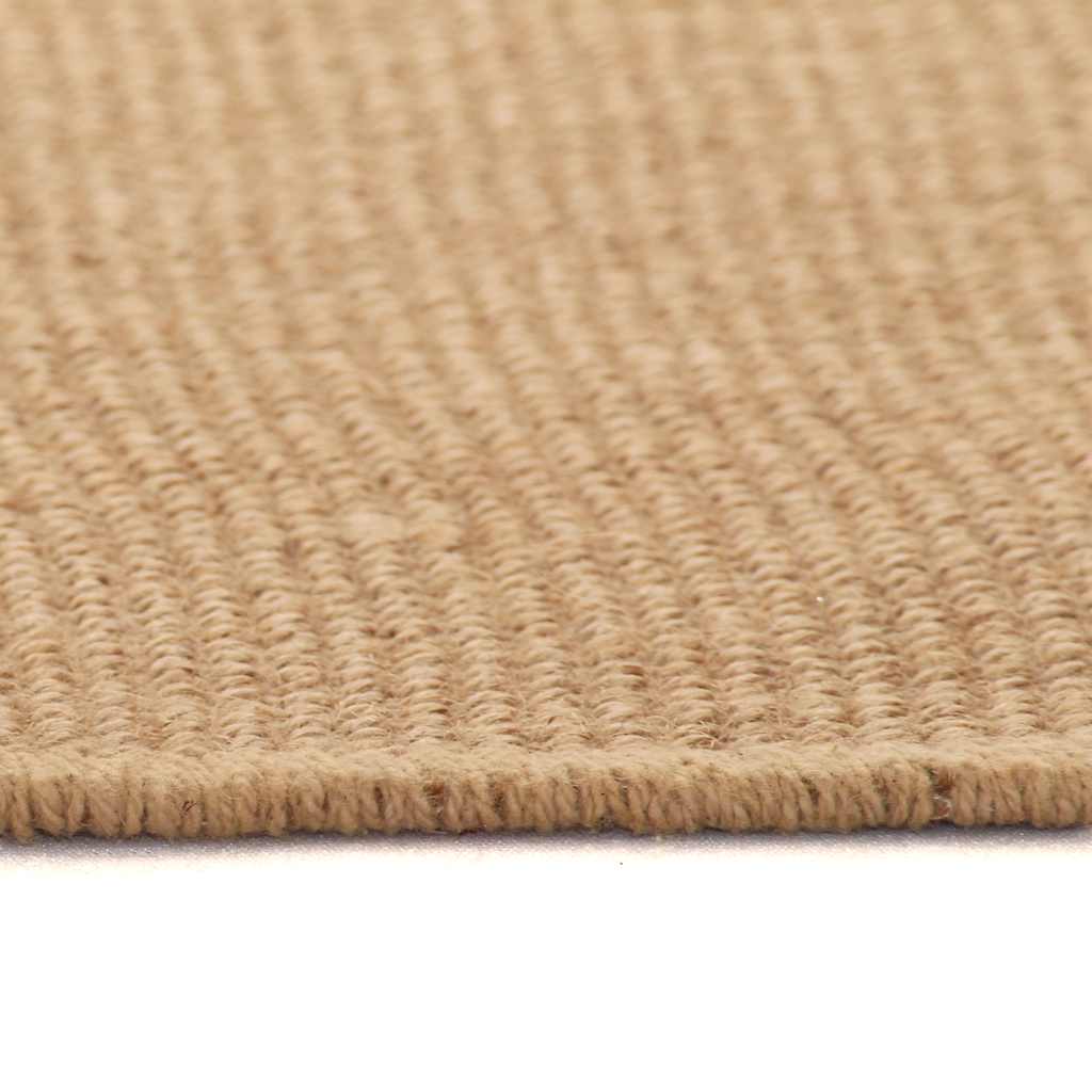 Juteteppe med lateksbakside 80x160 cm naturell vidaXL