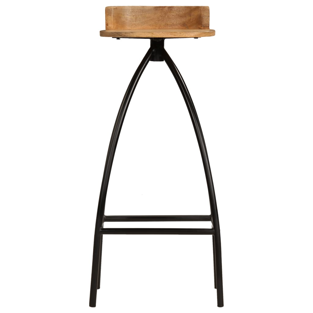 Barstoler 2 stk heltre mangotre