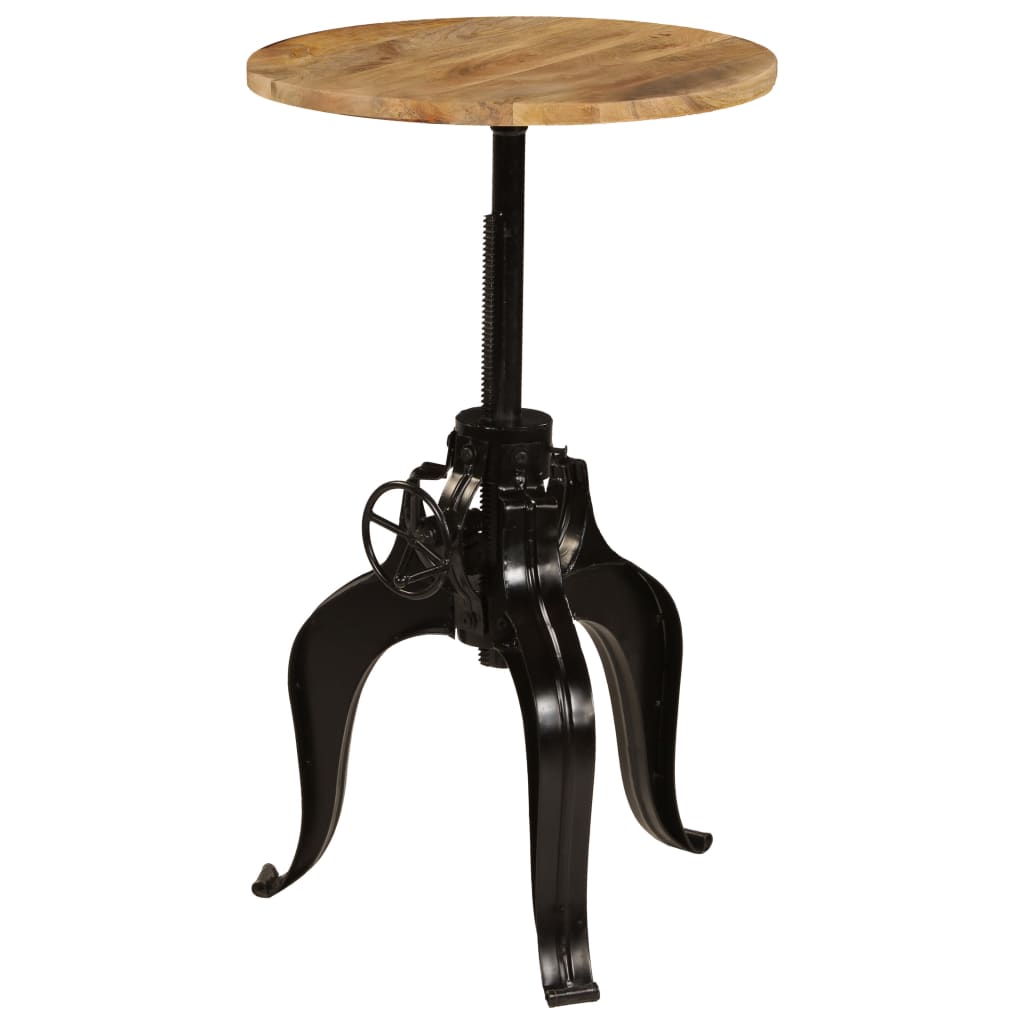 Barbord heltre mango 60x(76-110) cm
