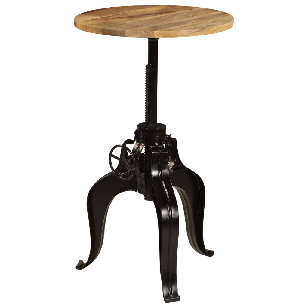 Barbord heltre mango 60x(76-110) cm