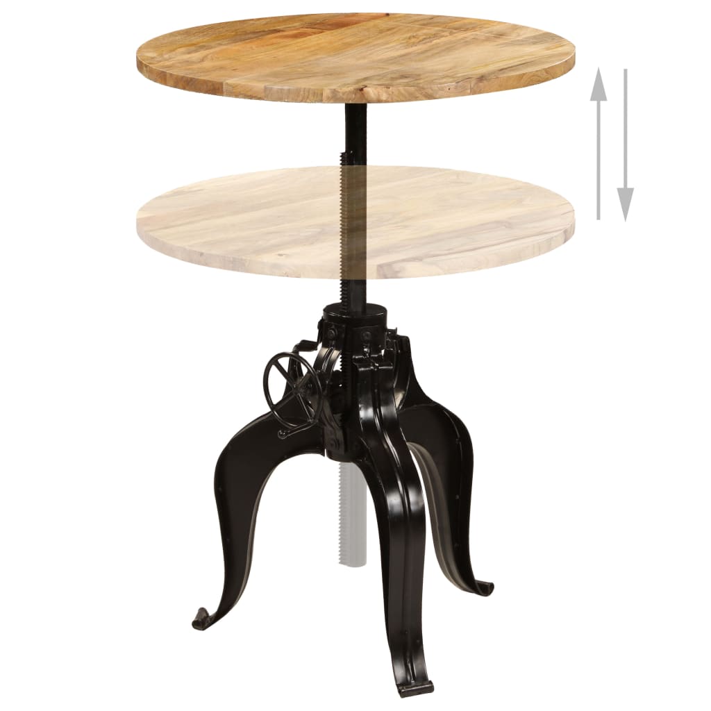 Barbord heltre mango 75x(76-110) cm