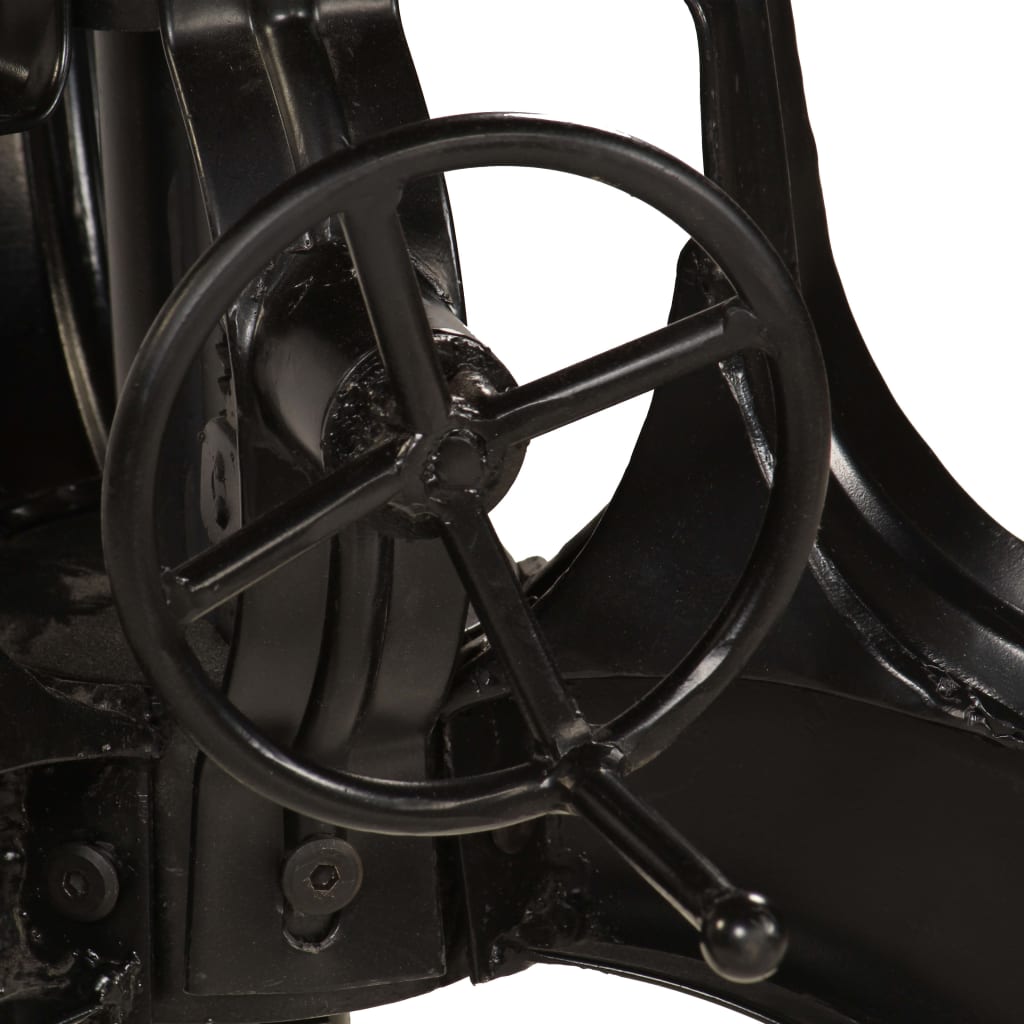 Barbord gjenvunnet heltre 75x(76-110) cm