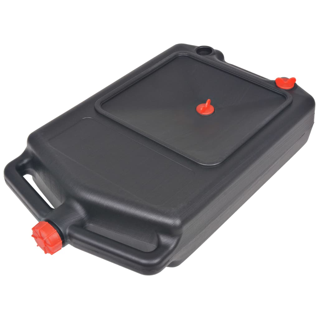 Portabel spilloljedunk 10 L vidaXL