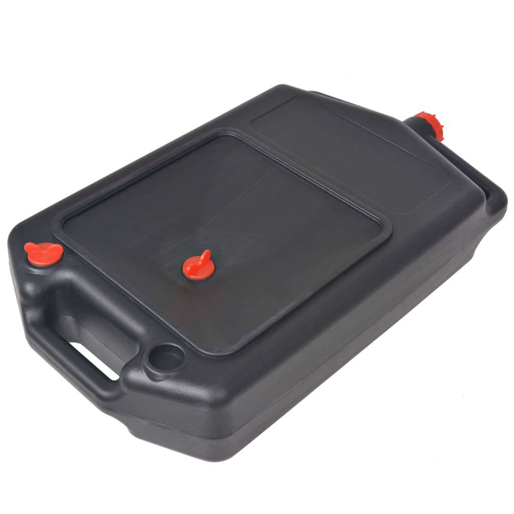 Portabel spilloljedunk 10 L vidaXL