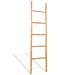 Håndklestiger med 5 trinn bambus 150 cm