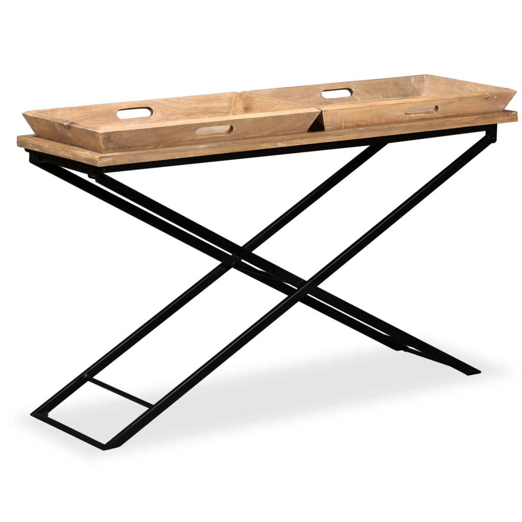 Konsollbord mango heltre 130x40x80 cm