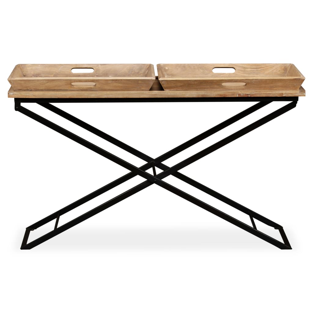 Konsollbord mango heltre 130x40x80 cm