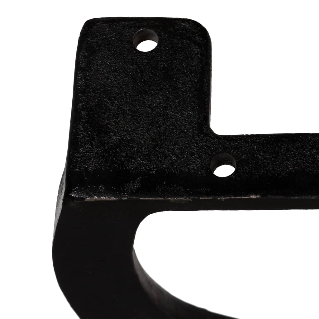 Benkben 2 stk X-ramme støpejern