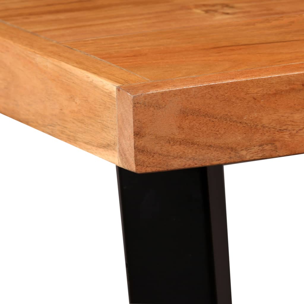 Barbord heltre akasie 60x60x107 cm