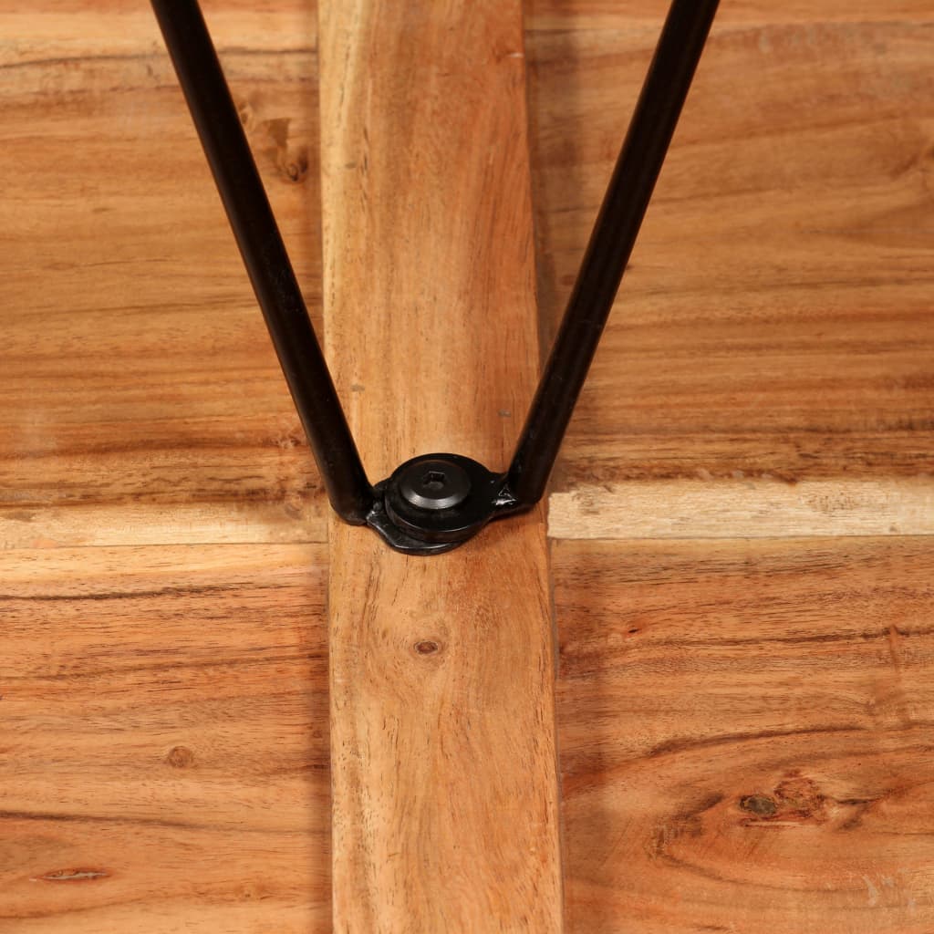 Barbord heltre akasie 60x60x107 cm